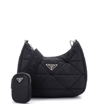 Prada Re-Edition Shoulder Bag Quilted Tessuto Small