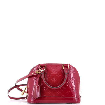 Louis Vuitton Alma Handbag Monogram Vernis BB