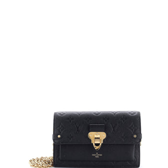 Louis Vuitton Vavin Chain Wallet Monogram Empreinte Leather