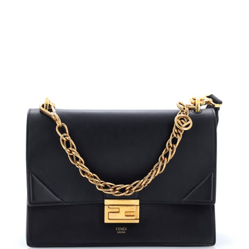 Fendi Kan U Shoulder Bag Leather Medium