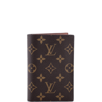 Louis Vuitton Passport Cover Monogram Canvas