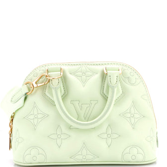 Louis Vuitton Alma Handbag Bubblegram Leather BB