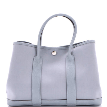 Hermes Garden Party Tote Toile and Leather 30