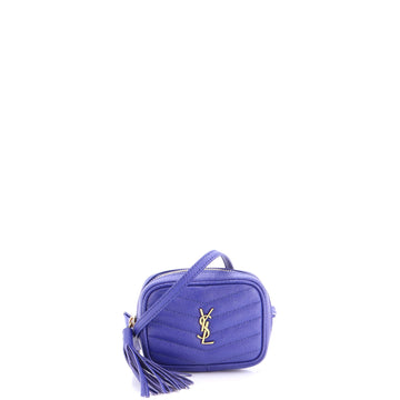 Saint Laurent Lou Camera Bag Matelasse Chevron Leather Baby