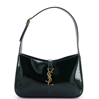 Saint Laurent Le 5 a 7 Hobo Patent Small