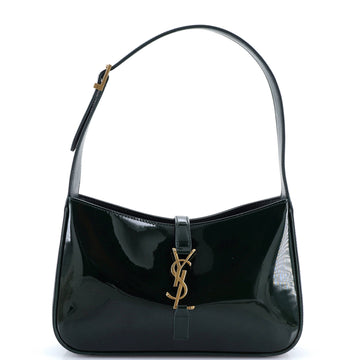 Saint Laurent Le 5 a 7 Hobo Patent Small