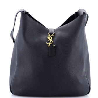 Saint Laurent Le 5 a 7 Supple Hobo Leather Large