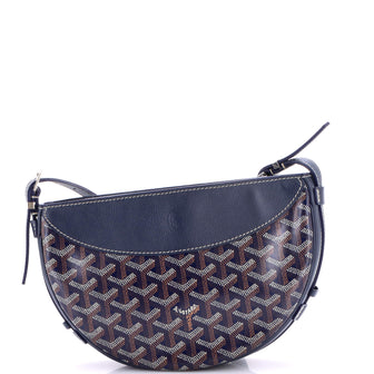 Goyard Hirondelle Shoulder Bag Coated Canvas and Leather