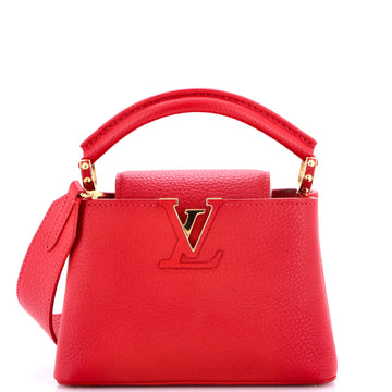 Louis Vuitton Capucines Bag Leather Mini