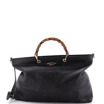 Gucci Bamboo Shopper Tote Leather Large