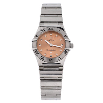Omega Constellation My Choice Quartz Watch Stainless Steel 22