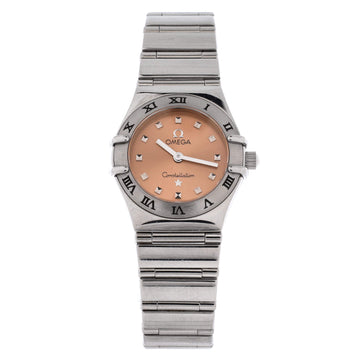 Omega Constellation My Choice Quartz Watch Stainless Steel 22