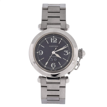 Cartier Pasha C Big Date Automatic Watch Stainless Steel 35