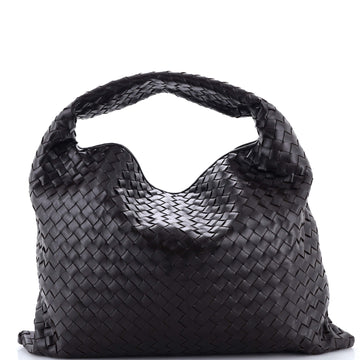Bottega Veneta Hop Hobo Intrecciato Leather Large