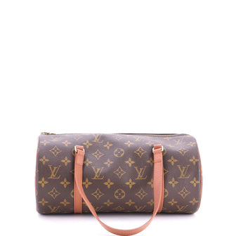 Louis Vuitton Papillon Handbag Monogram Canvas 30
