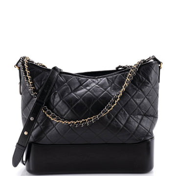 Chanel Gabrielle Hobo Quilted Aged Calfskin Medium