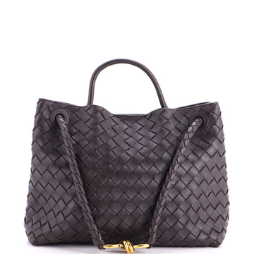 Bottega Veneta Andiamo Top Handle Bag Intrecciato Nappa Medium