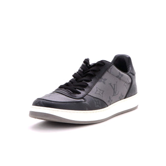 Louis Vuitton Men's Rivoli Low-Top Sneakers Monogram Eclipse Canvas