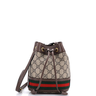 Gucci Ophidia Bucket Bag GG Coated Canvas Mini