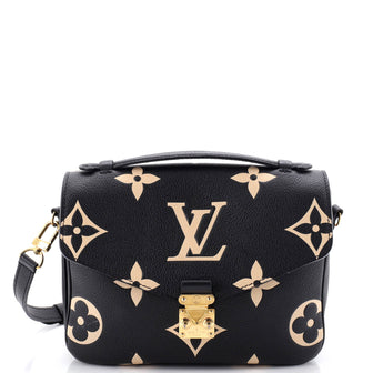 Louis Vuitton Pochette Metis Bicolor Monogram Empreinte Giant