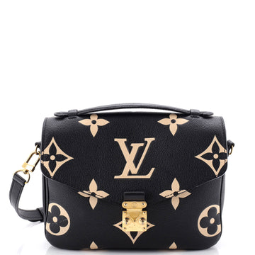 Louis Vuitton Pochette Metis Bicolor Monogram Empreinte Giant