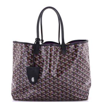 Goyard Saint Louis Tote Claire Voie Coated Canvas PM