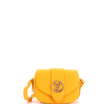 Louis Vuitton LV Pont 9 Soft Bag Leather PM