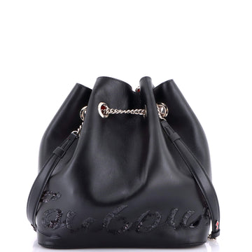 Christian Louboutin Mary Jane Backpack Embellished Leather Small