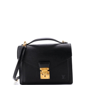Louis Vuitton Monceau Handbag Epi Leather
