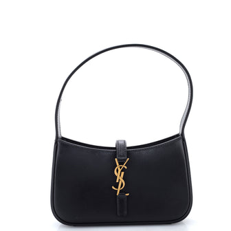 Saint Laurent Le 5 a 7 Hobo Leather Mini