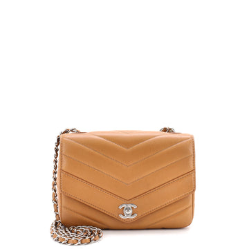 Chanel Data Center Envelope Flap Bag Chevron Caviar Medium