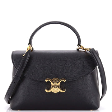 Celine Nino Top Handle Bag Leather Medium