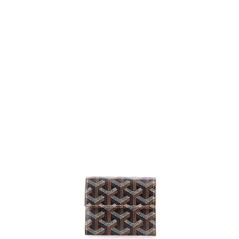 Goyard Marigny Coin Purse Coated Canvas