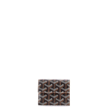 Goyard Marigny Coin Purse Coated Canvas