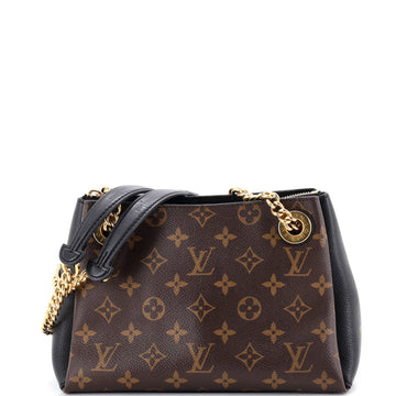Louis Vuitton Surene Handbag Monogram Canvas with Leather BB