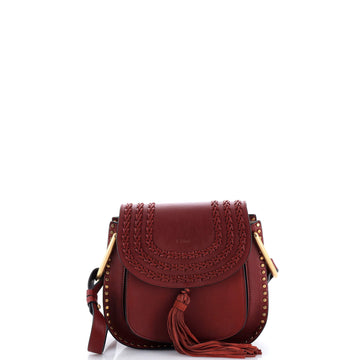 Chloe Hudson Handbag Whipstitch Leather Small