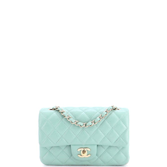 Chanel Classic Single Flap Bag Quilted Lambskin Mini
