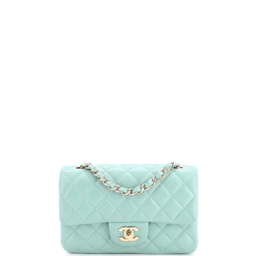 Chanel Classic Single Flap Bag Quilted Lambskin Mini