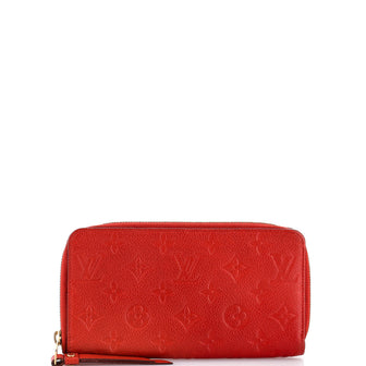 Louis Vuitton Zippy Wallet Monogram Empreinte Leather