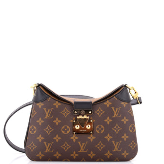 Louis Vuitton LV Twinny Handbag Monogram Canvas and Reverse Monogram Canvas with Leather