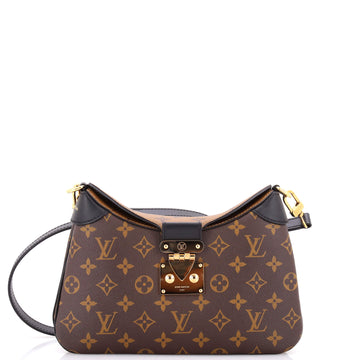 Louis Vuitton LV Twinny Handbag Monogram Canvas and Reverse Monogram Canvas with Leather