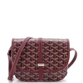 Goyard Belvedere III Messenger Bag Coated Canvas with Leather PM