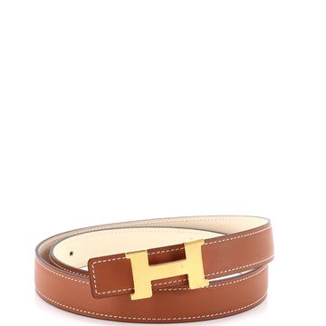 Hermes Constance Reversible Belt Leather Thin