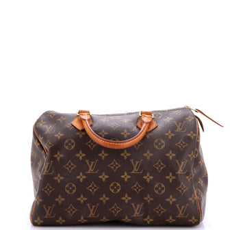 Louis Vuitton Speedy Handbag Monogram Canvas 30