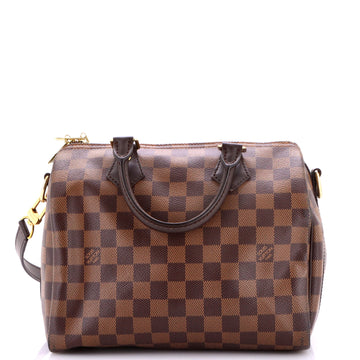 Louis Vuitton Speedy Bandouliere Bag Damier 25