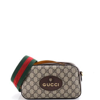 Gucci Neo Vintage Camera Messenger Bag GG Coated Canvas