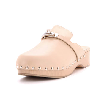 Hermes Women's Carlotta Mules Leather