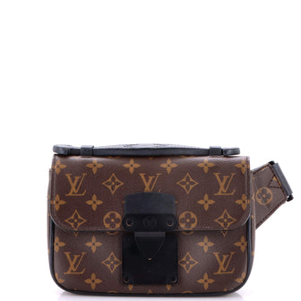 Louis Vuitton S Lock Sling Bag Macassar Monogram Canvas