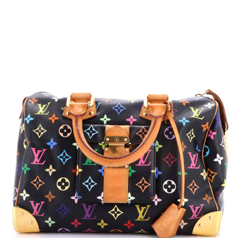 Louis Vuitton Speedy Handbag Monogram Multicolor 30