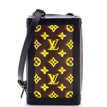 Louis Vuitton Vertical Soft Trunk Bag Monogram Tuffetage Canvas